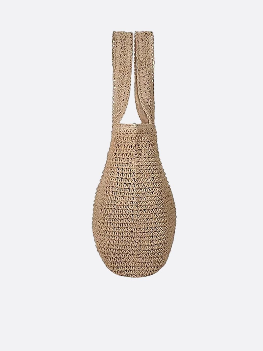 Straw tote bag<br> Meribel