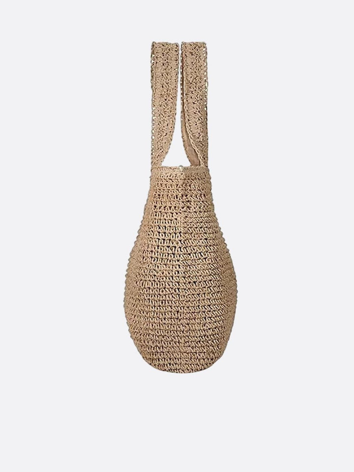 Straw tote bag<br> Meribel
