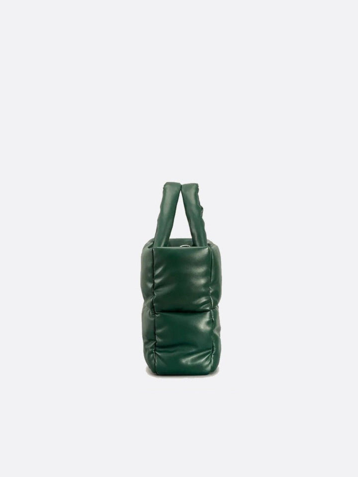 Rectangular quilted tote bag<br> Arano