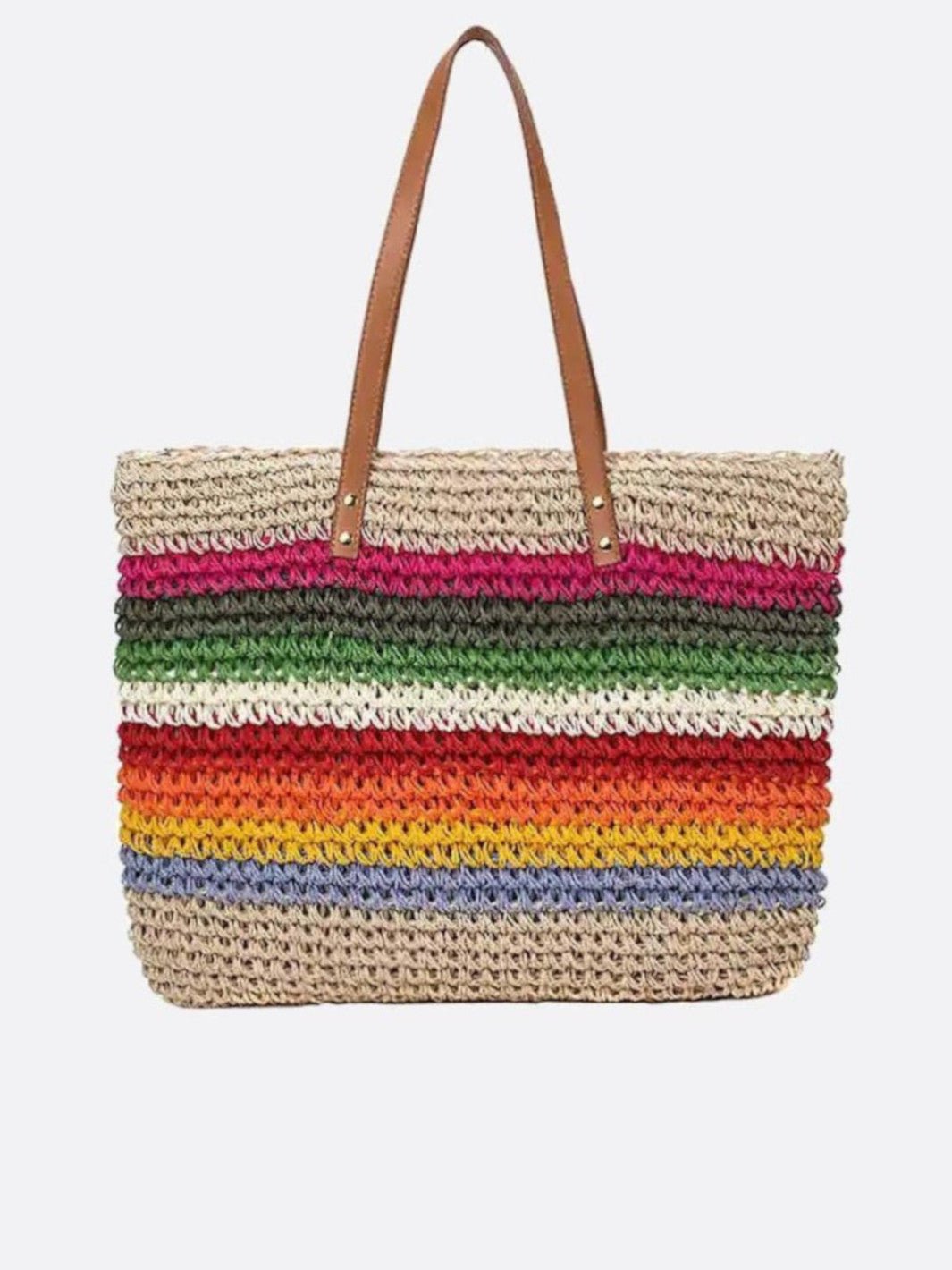 sac cabas rayé