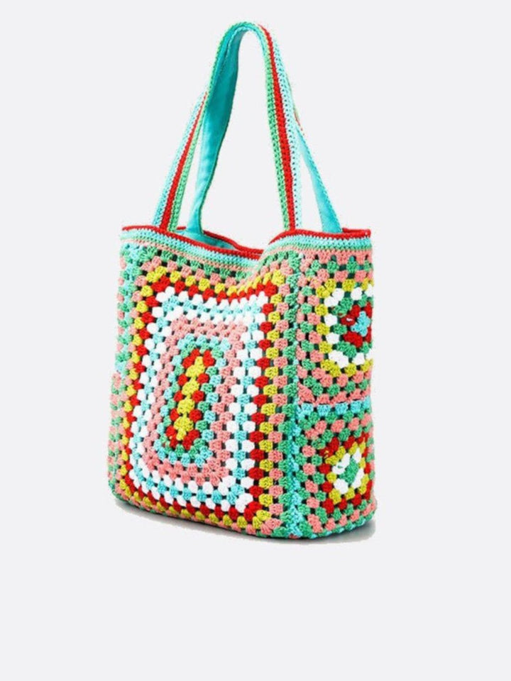 cabas coton crochet