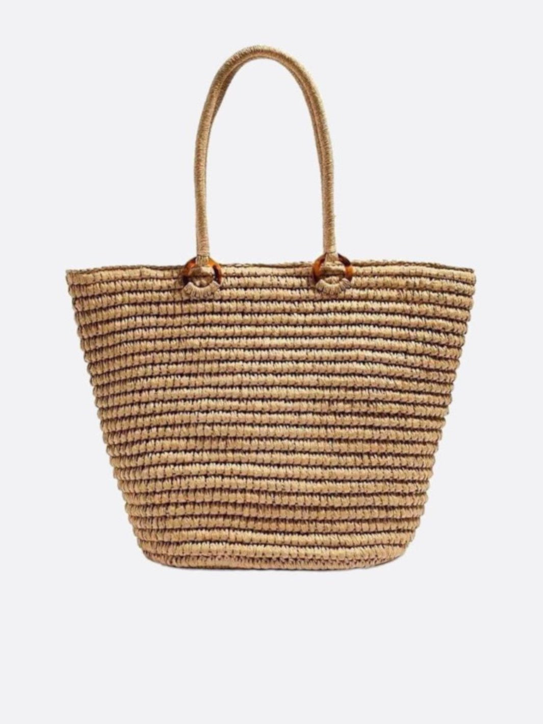 Panier cabas paille