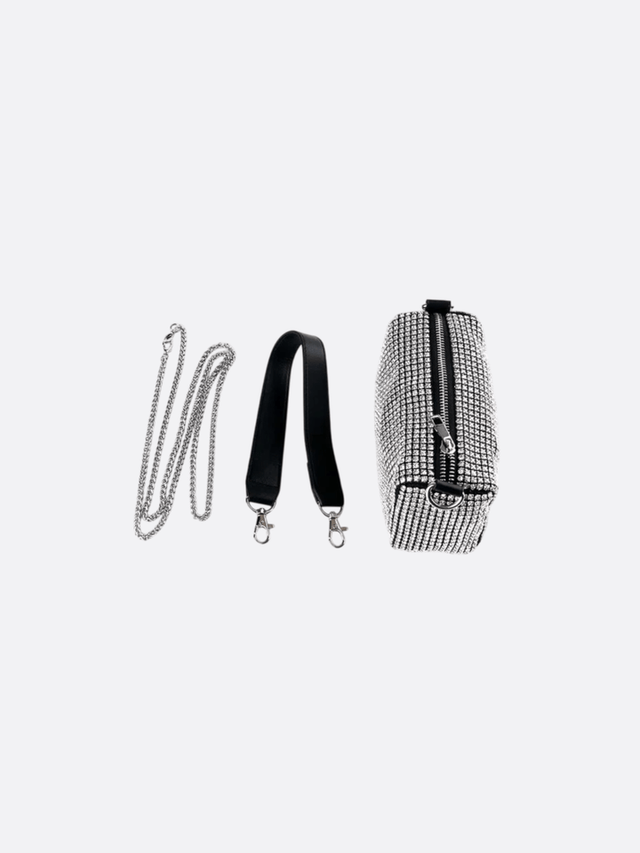 Rhinestone shoulder bag<br>Aurore