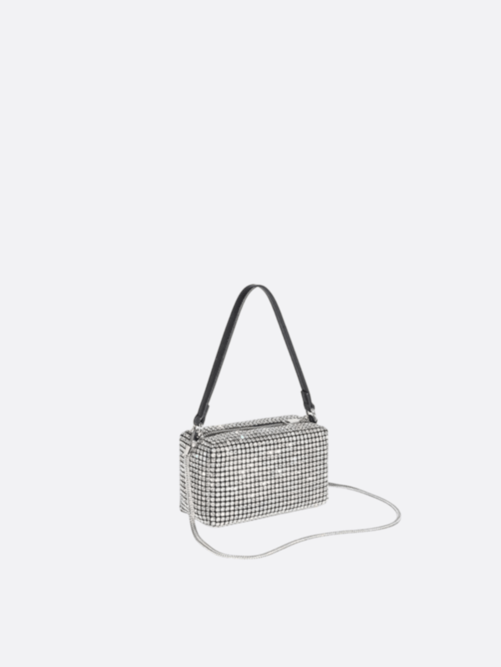 sac strass argent