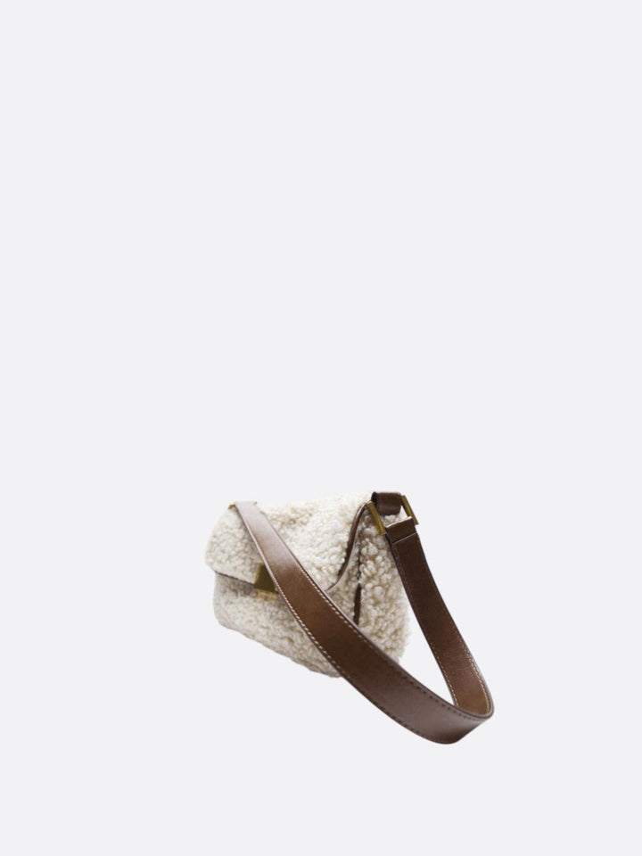 Furry shoulder bag<br> Niveo
