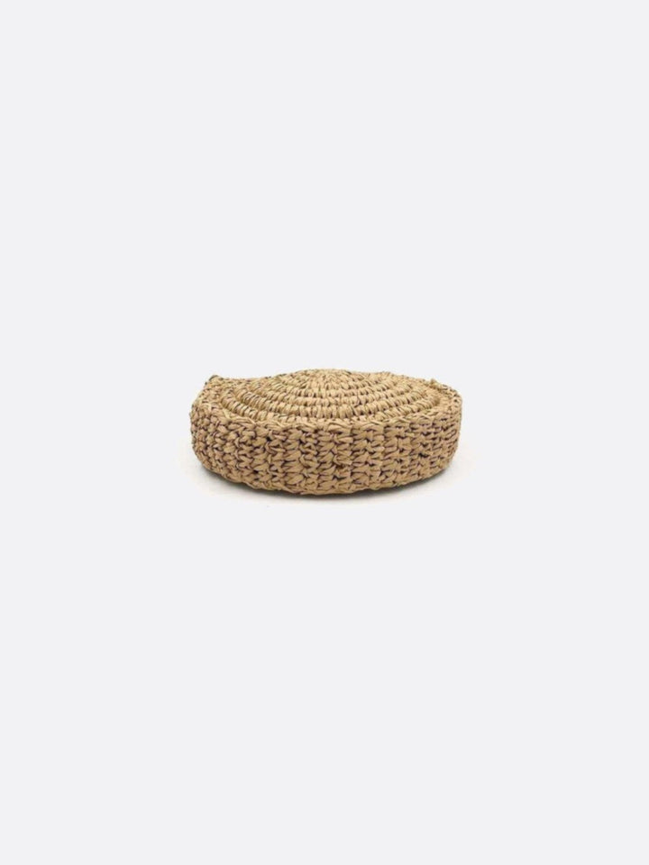 Straw shoulder bag<br> Siranys