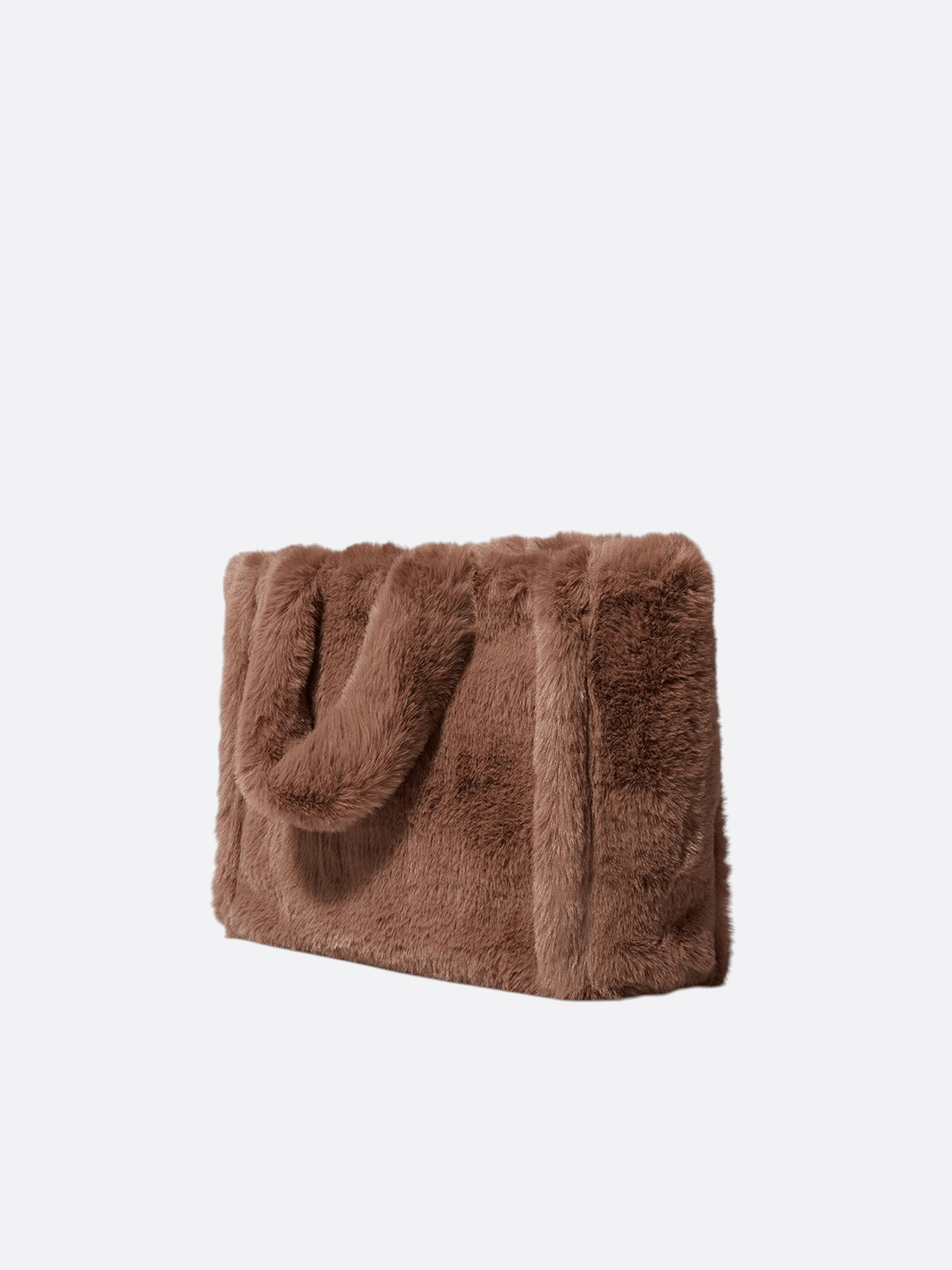 Faux fur tote bag<br> Syriel