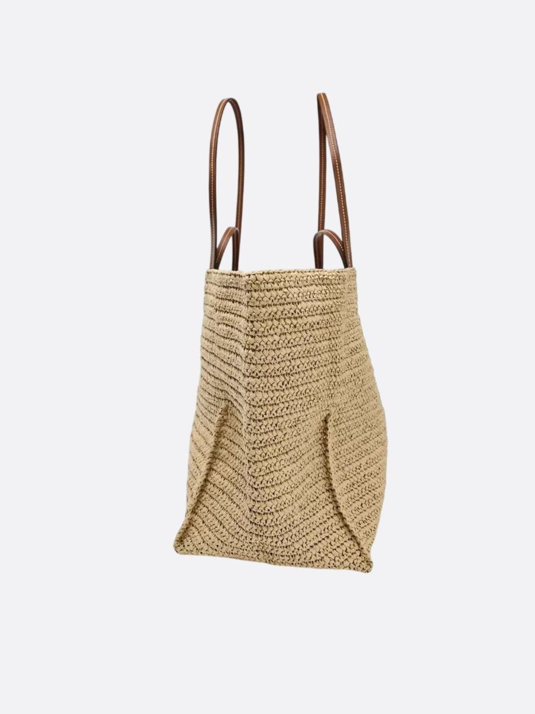 Raffia tote bag<br> Amario
