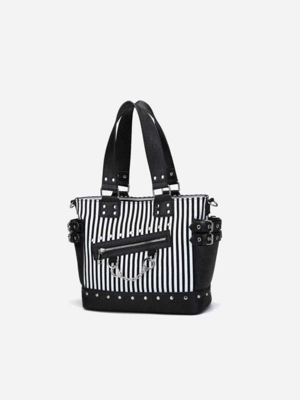 cabas noir et blanc