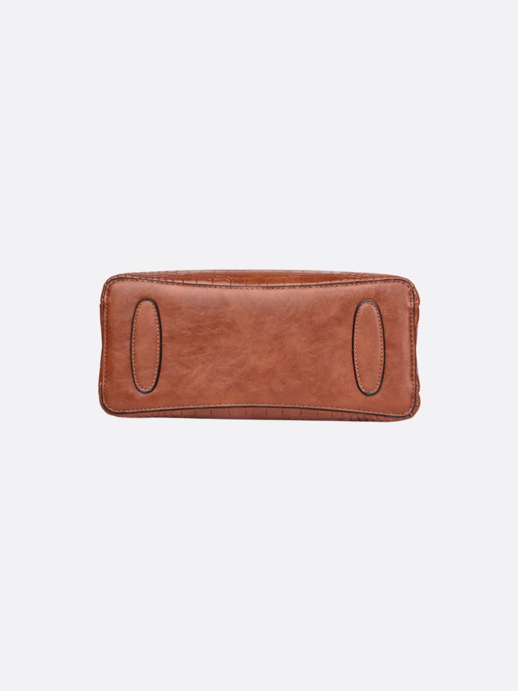 Crocodile leather bag
