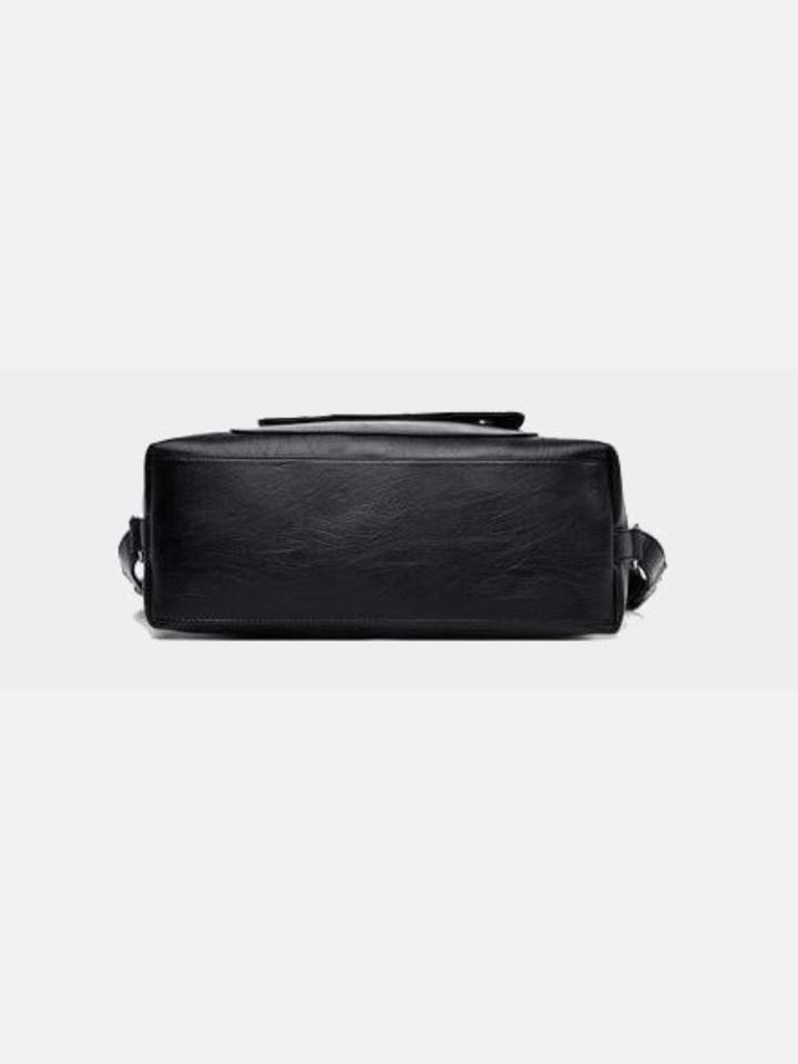 Leather shoulder bag that converts into a backpack<br>Orvane