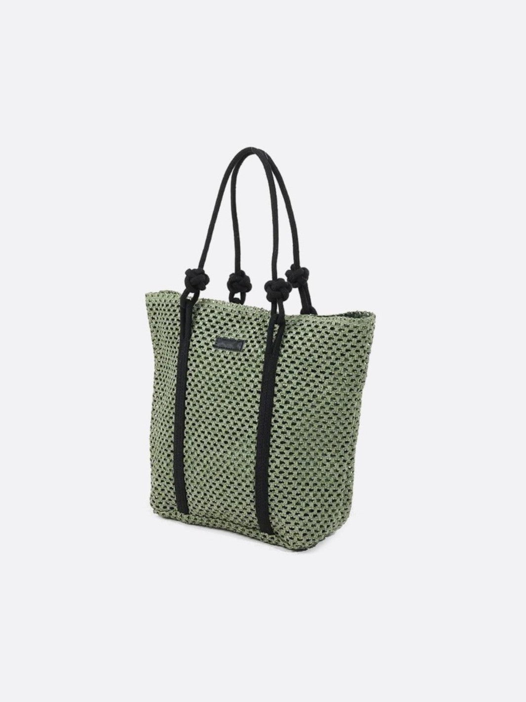 sac paille kaki