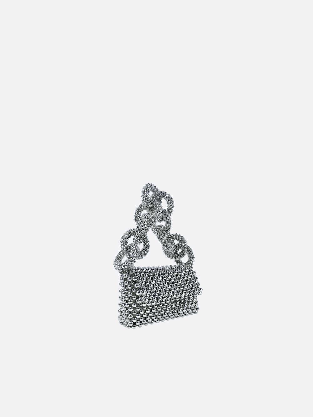 sac perle argenté