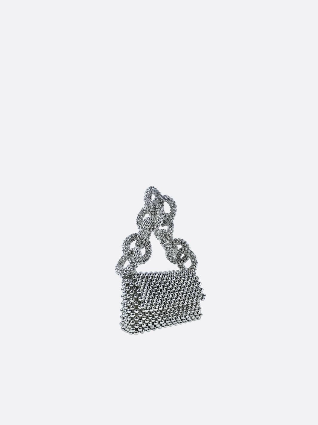 sac perle argenté