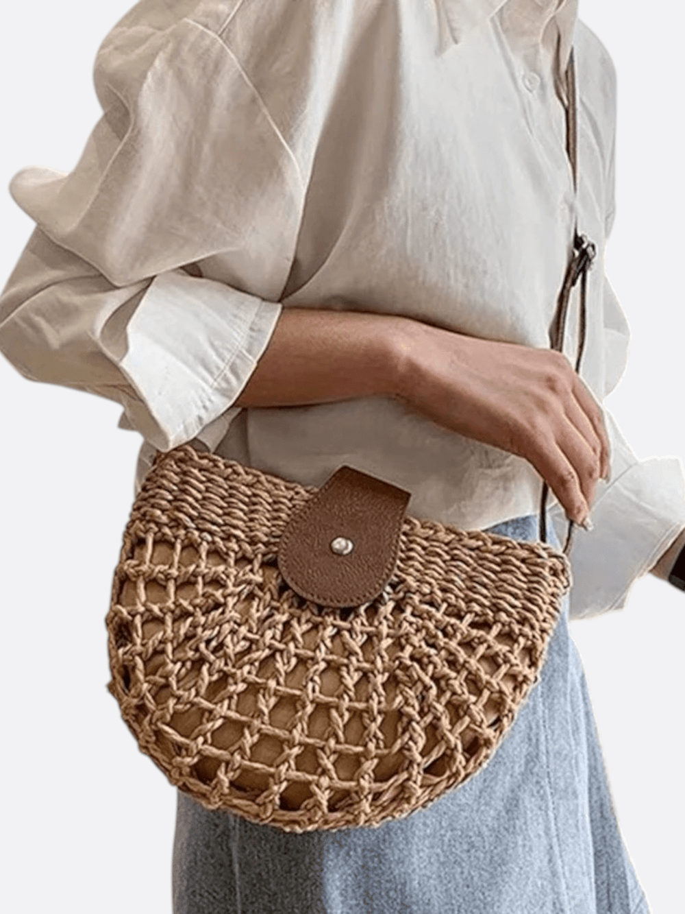 sac demi lune femme