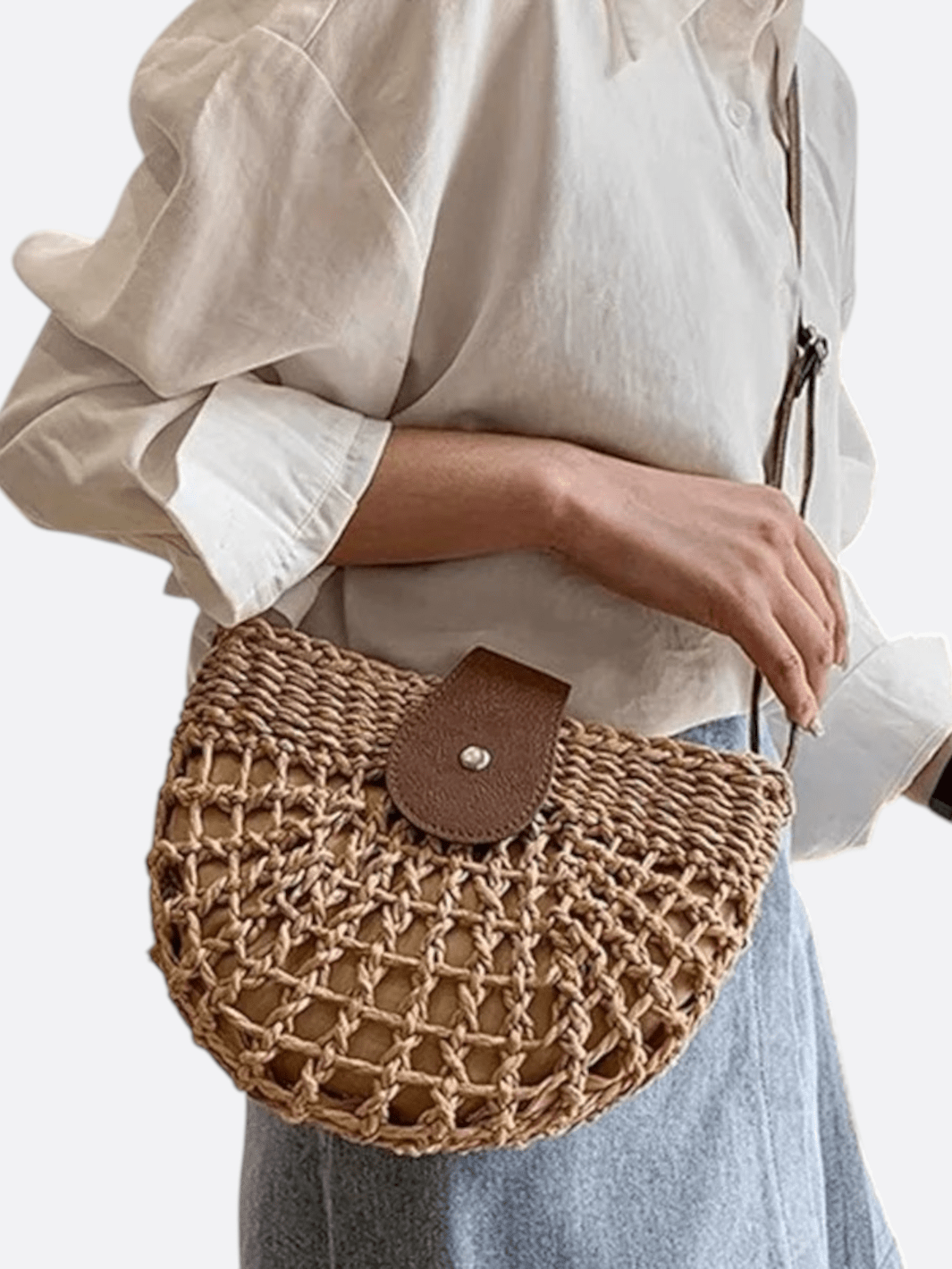 sac demi lune femme