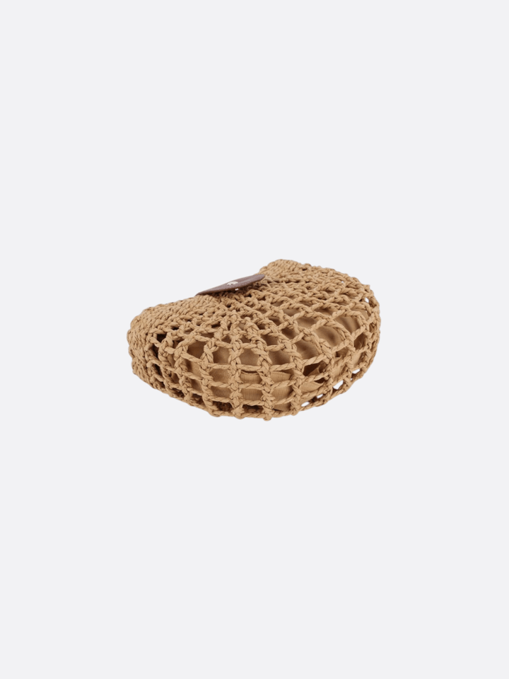 Half-moon straw bag<br> Darel