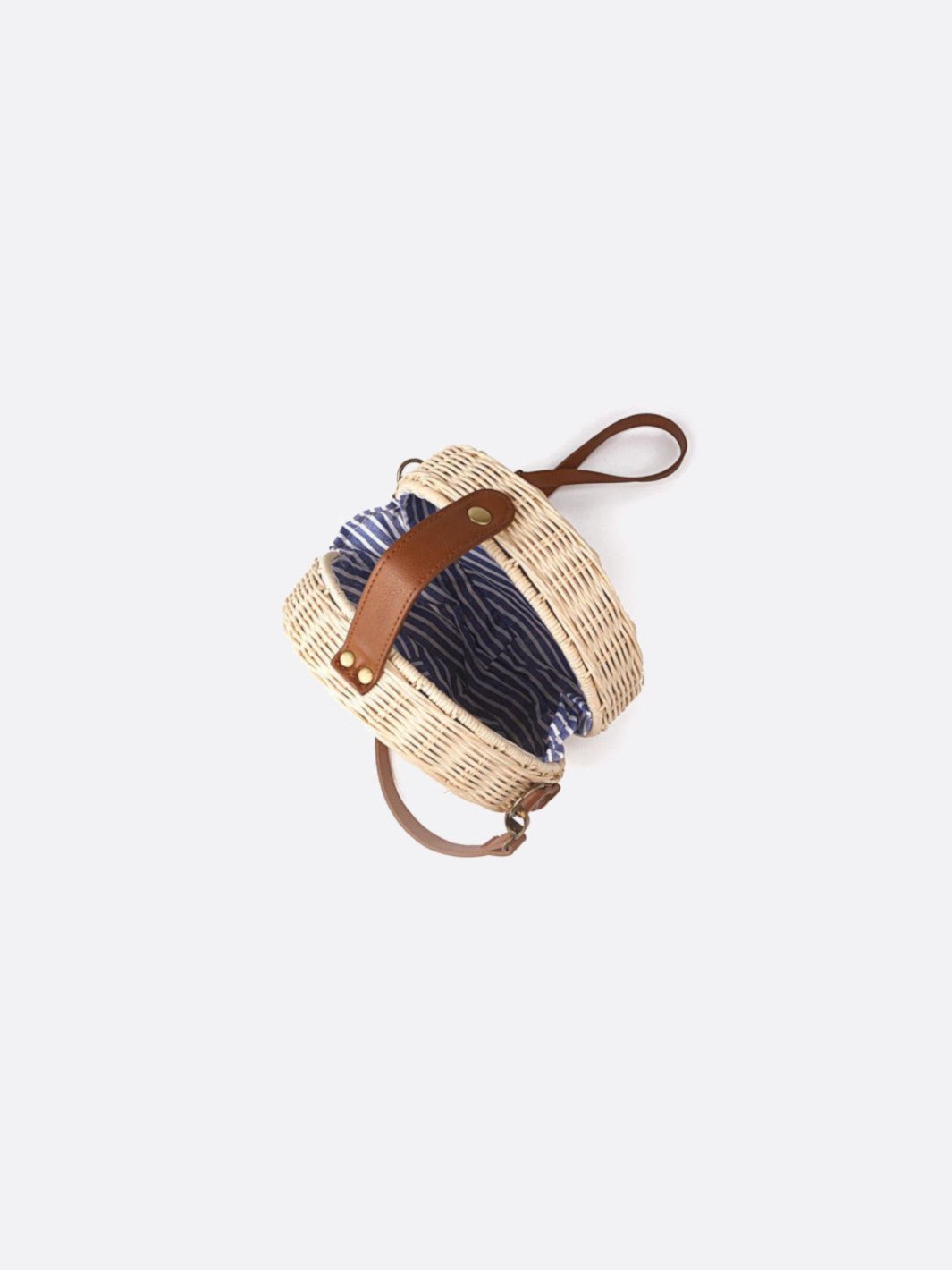 Rattan shoulder bag<br> Veyras