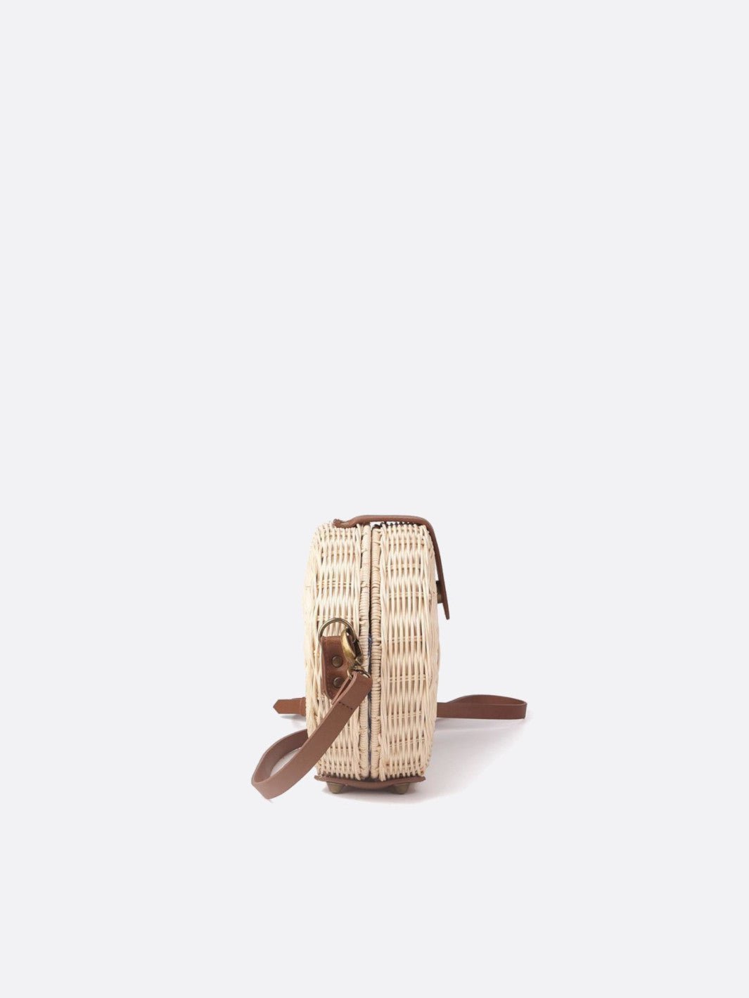 Rattan shoulder bag<br> Veyras