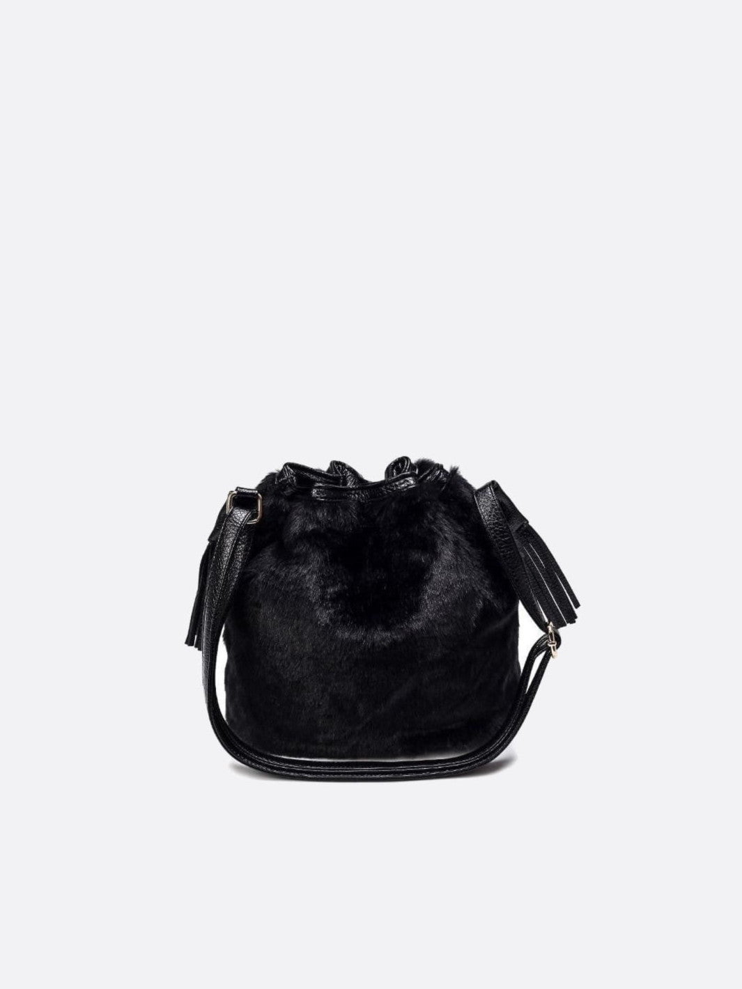 Faux fur bucket bag<br> Neroli