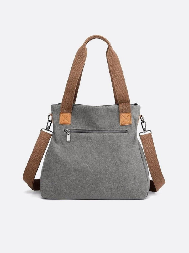 Multi-pocket canvas bag<br>Vernil