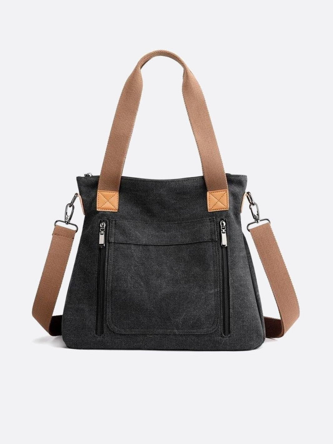 sac toile noir