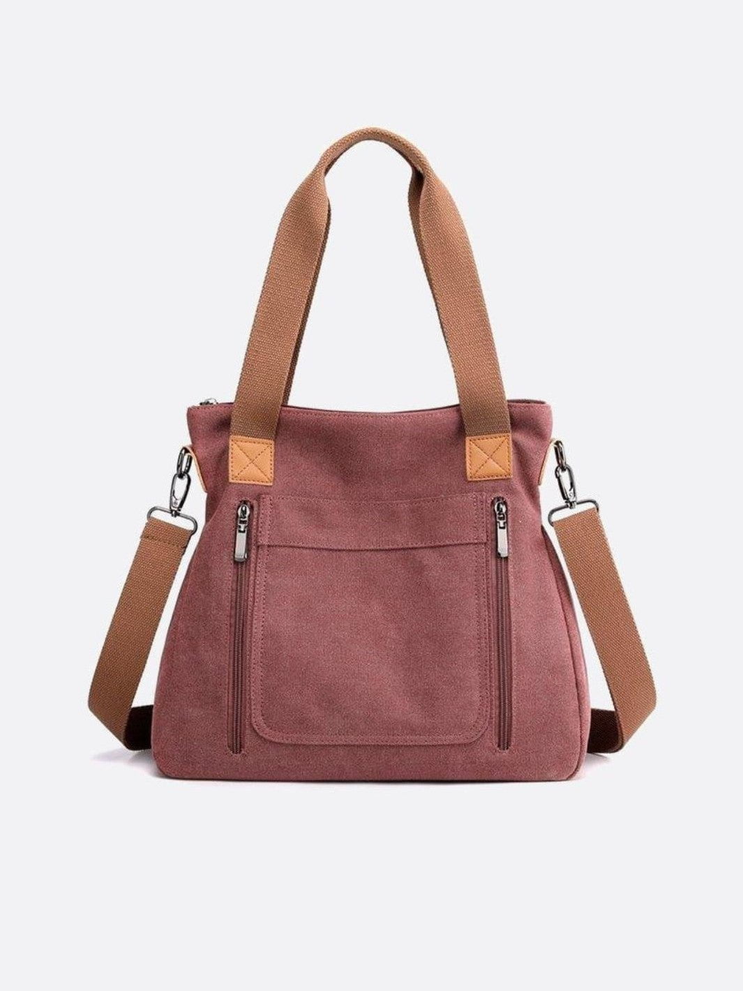 sac toile rouge